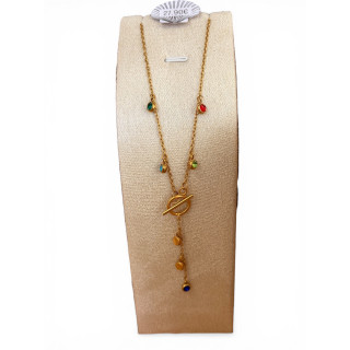 Collier multicouleur