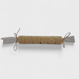Lettres "Maman" en savon Miel