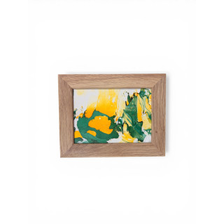 Cadre 18X23 - Crépuscule vert