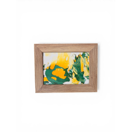 Cadre 18X23 - Crépuscule vert