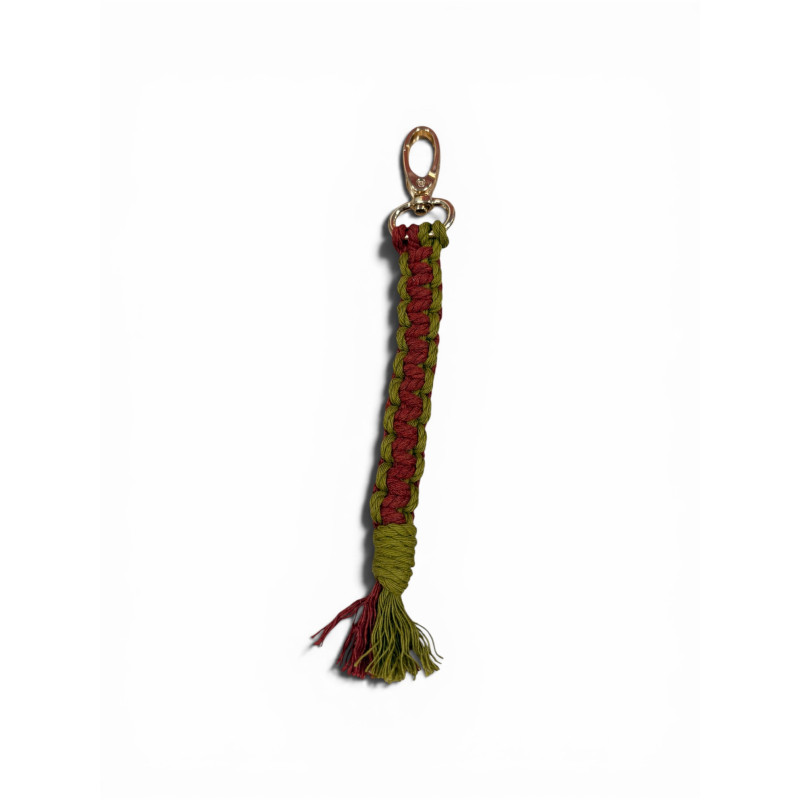 Porte-clés macramé