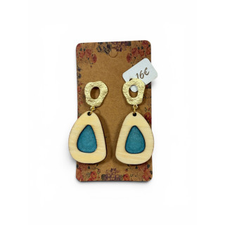 Boucles d'oreilles Azure - Ref BD01