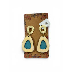 Boucles d'oreilles Azure - Ref BD01