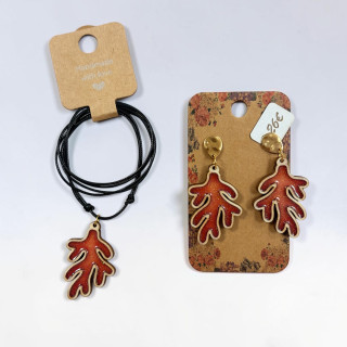 Parure Branche de Lagon - Ref P03