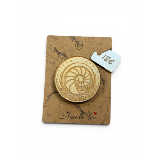 Broche Spirale des Eres - Ref BR03