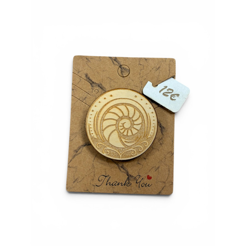 Broche Spirale des Eres - Ref BR03