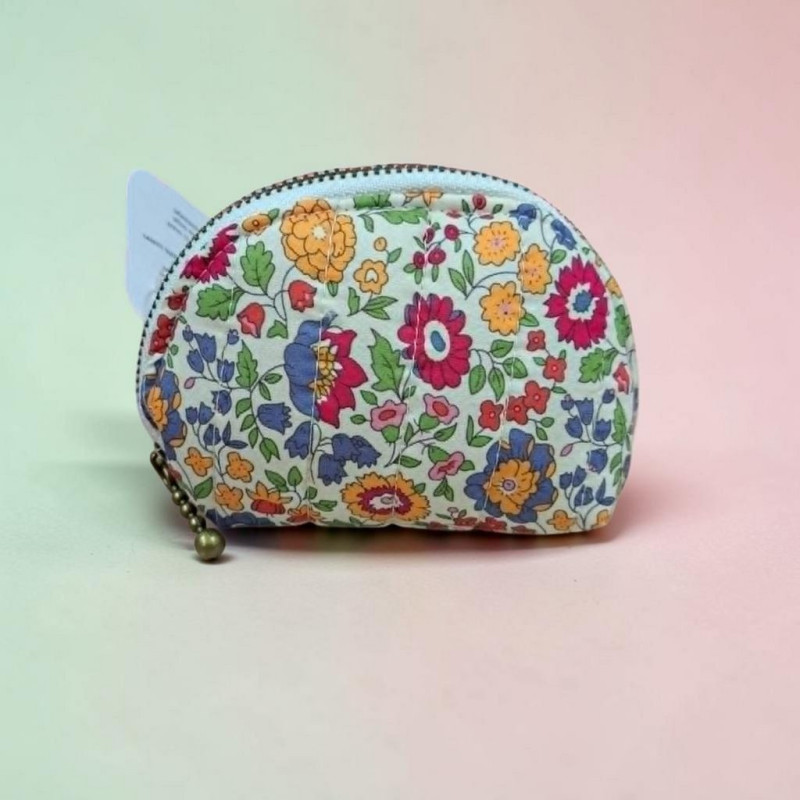 Boursiquette Fleurs multicolors