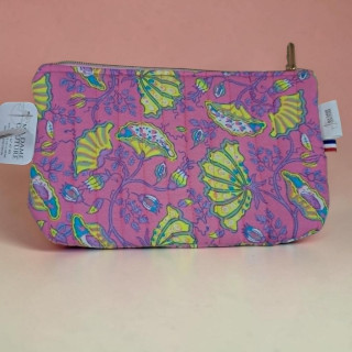 Pochette Rose/Jaune