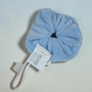 Fleur douche bleue