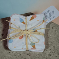 Lingettes Eponge bambou Glace X5