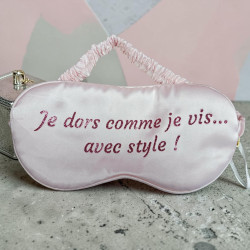 Masque de nuit : Je dors comme je vis, avec style