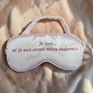 Masque de nuit : Je dors et je suis canon même endormie