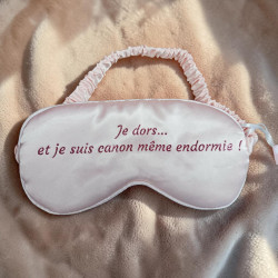 Masque de nuit : Je dors et je suis canon même endormie