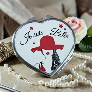 Je suis belle - Miroir de poche