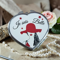 Je suis belle - Miroir de poche