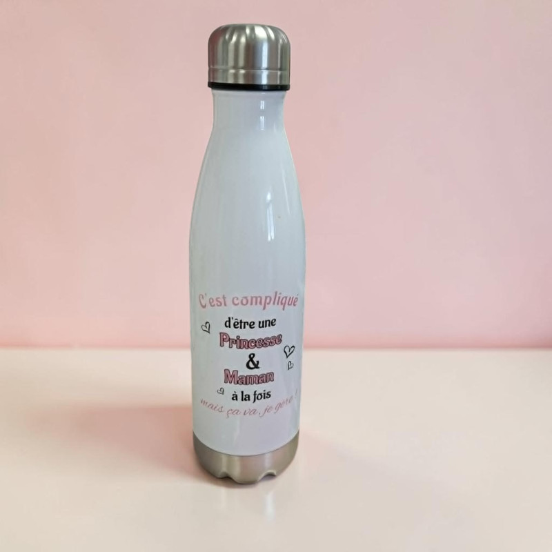 Bouteille 500ml - C'est compliqué d'être une princesse