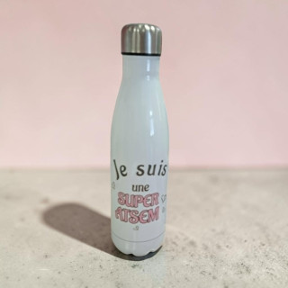 Bouteille 500ml - Je suis une super Atsem