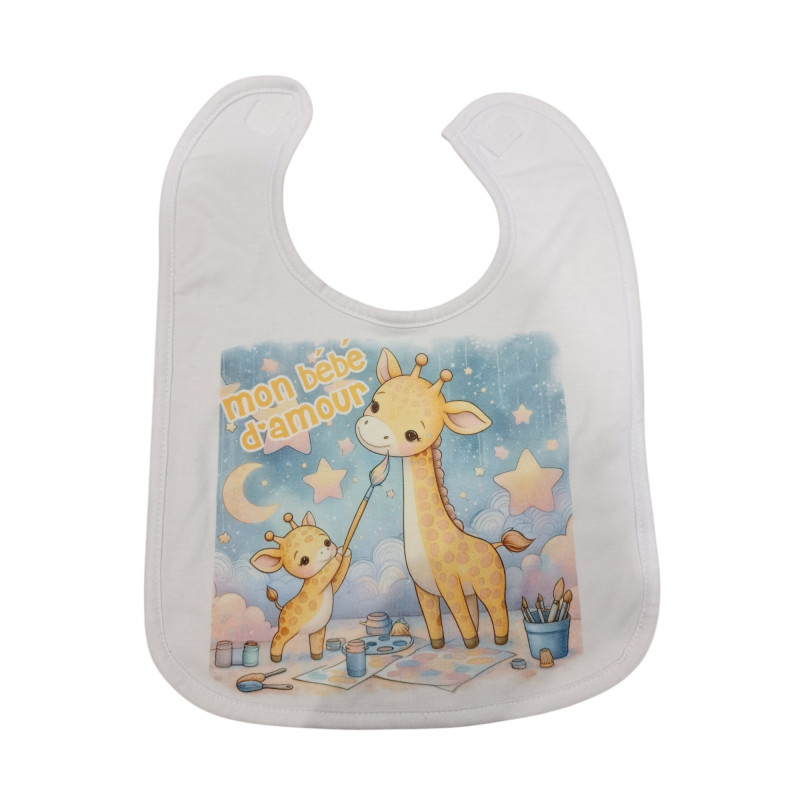 Bavoir Girafe