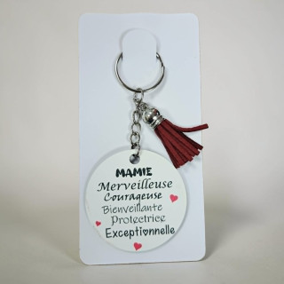 Porte-clés mamie