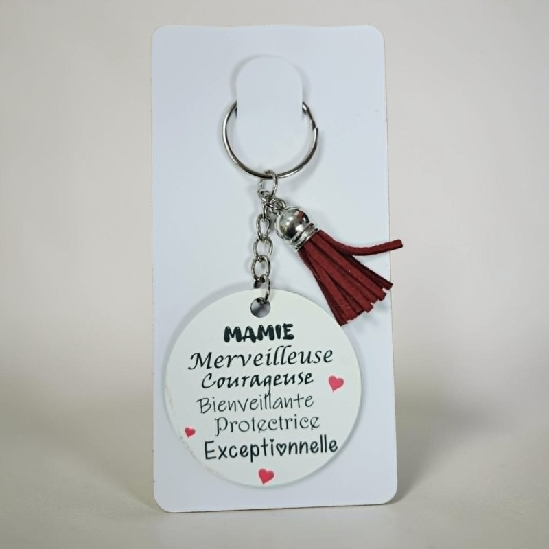 Porte-clés mamie