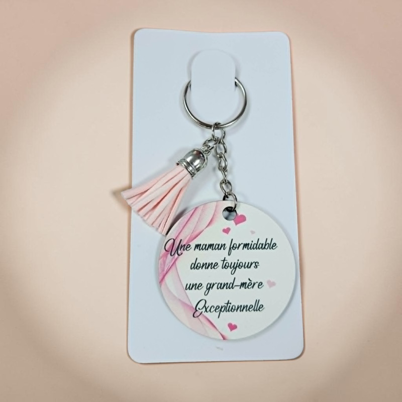 Porte-clés mamie