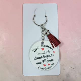 Porte-clés mamie