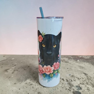 Gobelet Isotherme / tumbler 20 oz (590 ml) - Panthère