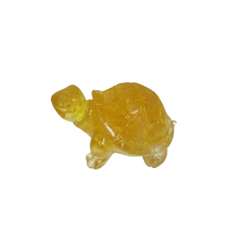 Animaux en Pierre Citrine  (tortue)