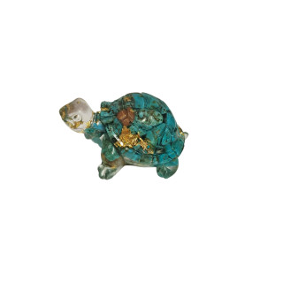 Animaux en Pierre Turquoise  (tortue)