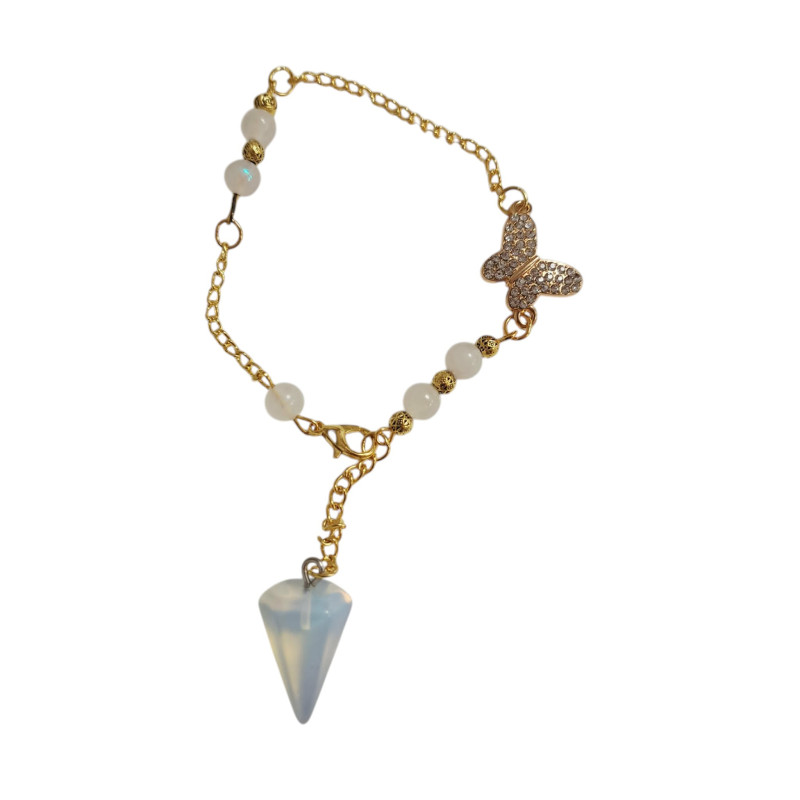 Bracelet Pendule Quartz Rose
