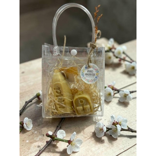 Coffret de Savons "merci maitresse" miel