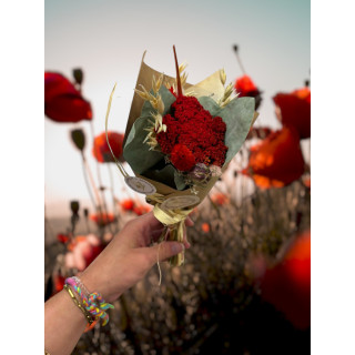 Bouquet de fleurs séchées