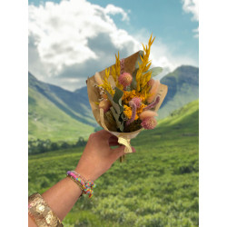 Bouquet de fleurs séchées