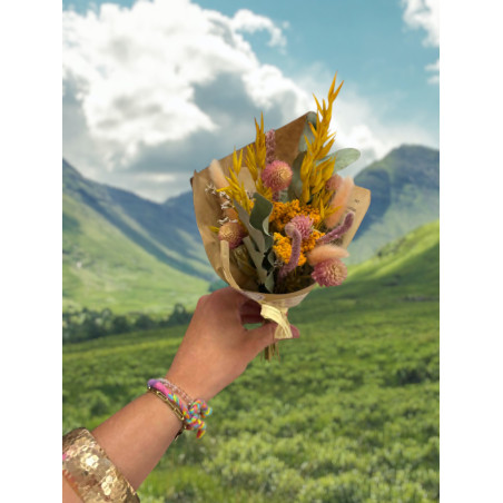Bouquet de fleurs séchées