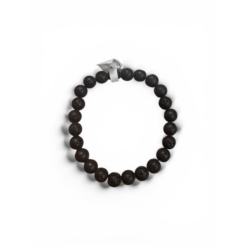 Bracelet en pierre de lave