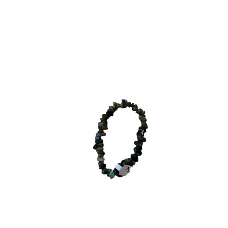 Bracelet de pierres concassés d'agate