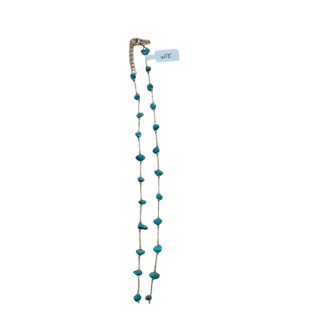 Collier dorée turquoise