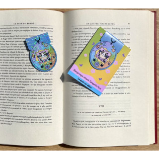 Marque-pages aimanté Tamagotchi flora