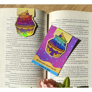 Marque-pages aimanté Cupcake