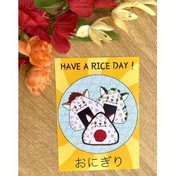 Illustration Have a rice day