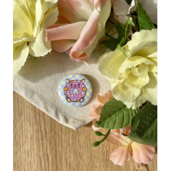 Badges Donut chat-mallow