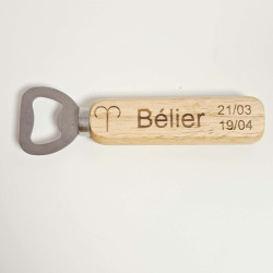 Décapsuleur manche astro Bélier