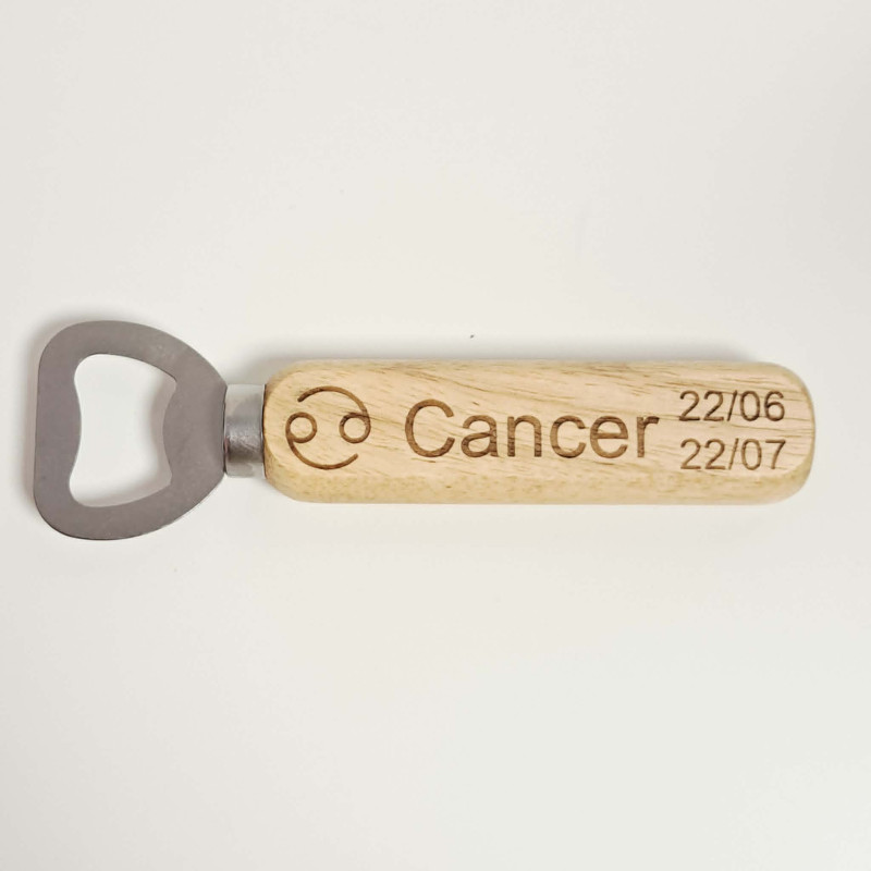 Décapsuleur manche astro cancer