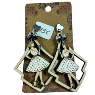 Boucles d'oreilles Pin-up - Ref BD19