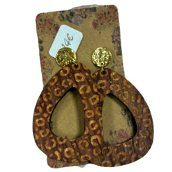 Boucles d'oreilles Léopardo- Ref BD23