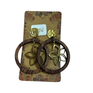 Boucles d'oreilles Fleuryséa - Ref BD29