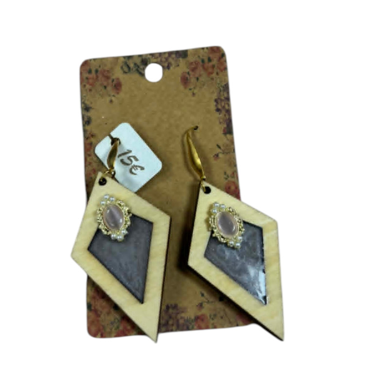 Boucles d'oreilles Losangus - Ref BD30