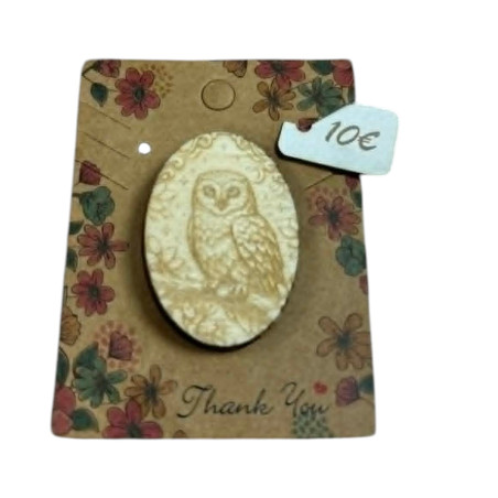 Broche Chouetty- Ref BR12
