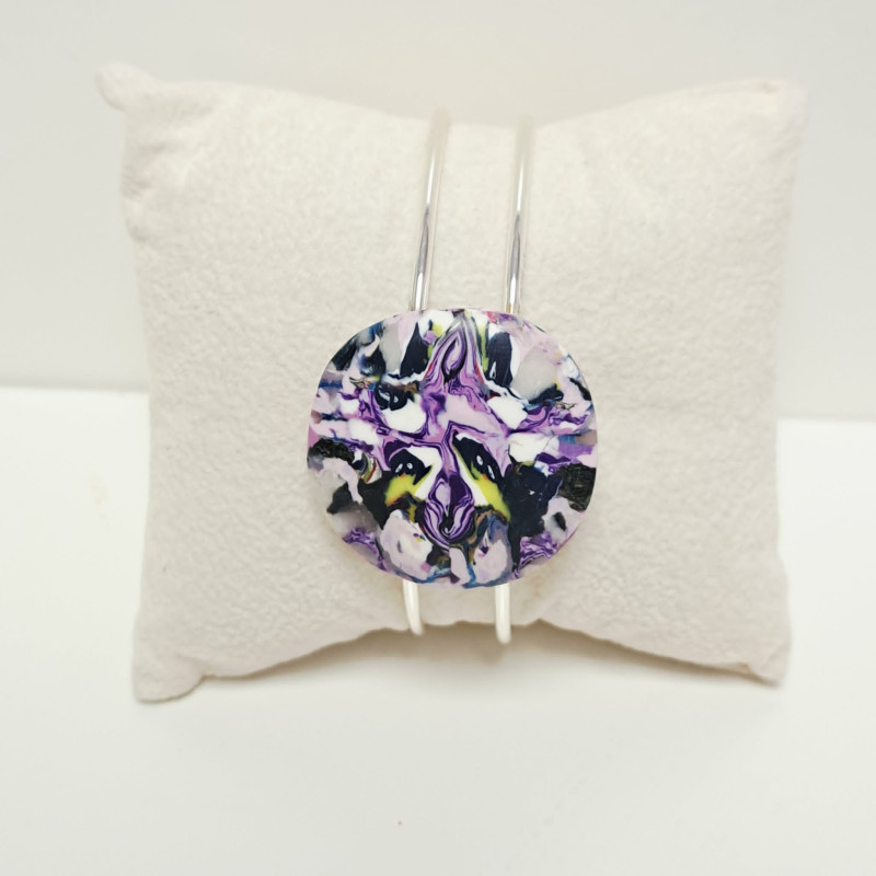 Bracelet ouvert en laiton -REF 2FA5