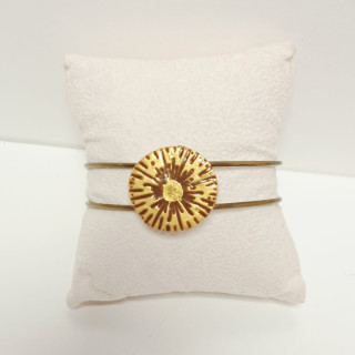 Bracelet ouvert en laiton -REF 2FB3